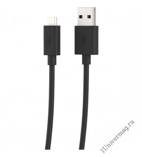 USB кабель Pro Legend micro USB,  чёрный, 1м