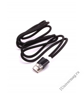 USB кабель Pro Legend micro USB, текстиль, черный, 1.4 м