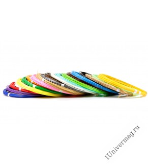 UNID Набор пластика для 3D ручек: ABS-20 (по 10м. 20 цветов)