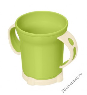 Чашка детская, 270мл (зеленый)