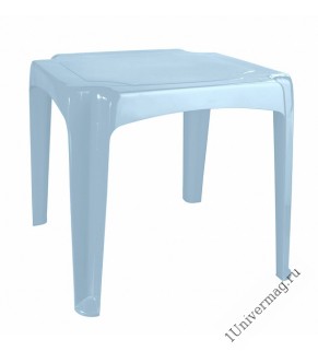 Стол детский 520х520х475 мм (светло-голубой)