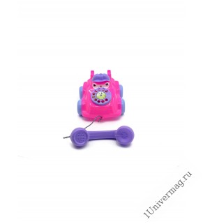 Каталка Телефон Маленький, розовый