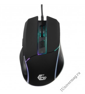 Мышь игровая Gembird MG-500, USB, черный