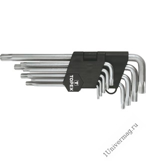 Ключи Torx T10-T50, набор 9 шт