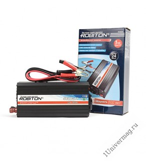 Инвертор ROBITON R500/24V 500W с USB выходом (24В)