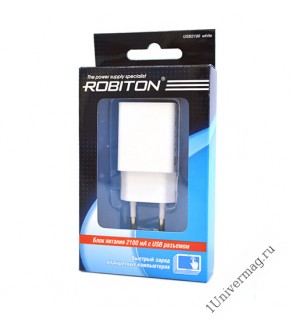 ROBITON USB2100 white Сетевой адаптер