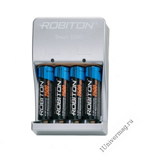 Зарядное устройство ROBITON Smart S500-4MHAA 