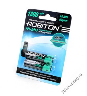 Аккумулятор ROBITON 1300MHAA-2 DECT BL2