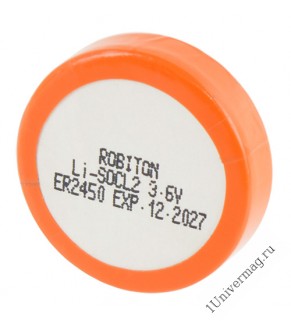 Элемент питания  ROBITON ER2450 PK1