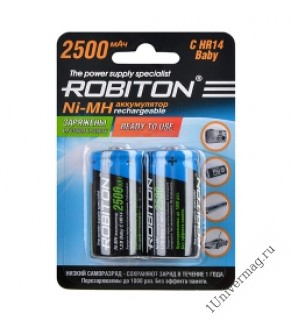 Аккумулятор ROBITON RTU2500MHC BL2