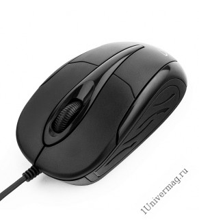 Мышь Gembird MUSOPTI8-808U, USB, черный, 2кн.+колесо-кнопка, 1000DPI