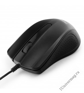 Мышь Гарнизон GM-105, USB, чип- Х, черный, 800 DPI, 2кн.+колесо-кнопка