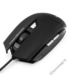 Мышь игровая Гарнизон GM-600G, "Альмак", код "Survarium", USB, чип Х1, черн., софт тач, 1600 DPI, 5к