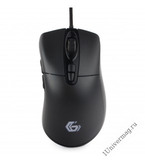 Мышь игровая Gembird MG-550, USB, черный, код "Survarium", 5 кнопок+колесо-кнопка+кнопка огонь, 3200