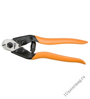 Ножницы для резки арматуры и стального троса,  190 мм
