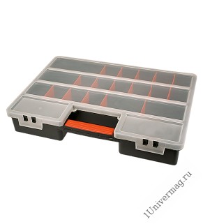 Ящик для крепежа (органайзер) XL  с регулируемыми перегородками