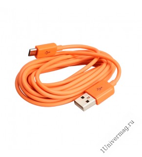 USB кабель Pro Legend micro USB,  оранжевый, 1м