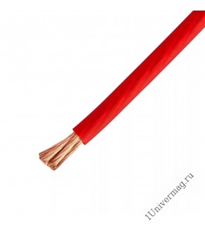 Авто силовой кабель Pro Legend, 16 мм (5 Ga), красный (катушка 20 метров), медь, Россия