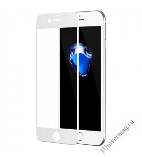 Защитное стекло Pro Legend 3D  для iPhone 8, белое