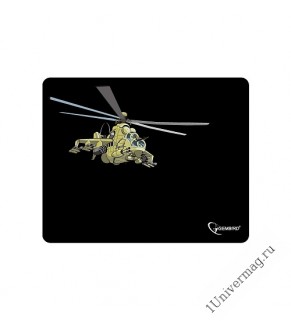 Коврик для мыши Gembird MP-GAME9, рисунок- "вертолет", размеры 250*200*3мм, ткань+резина