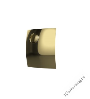 PARUS 4C Gold, Вентилятор осевой вытяжной с обратным клапаном D 100, декоративный (PARUS 4C Gold)