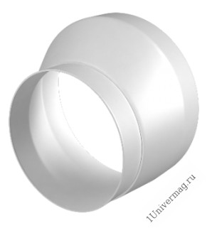 1011РЭП, Соединитель эксцентриковый круглого воздуховода с круглым пластик D100/110