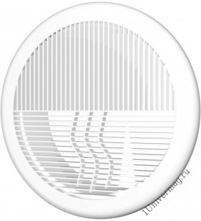 15РПКФ, Решетка вентиляционная круглая, разъемная D200 с фланцем D150