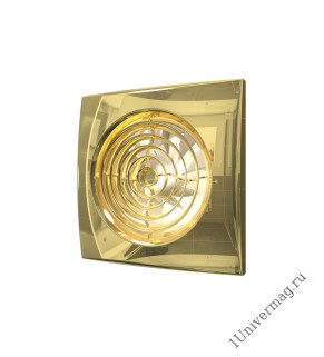 AURA 5C Gold, Вентилятор осевой вытяжной с обратным клапаном D 125, декоративный (AURA 5C Gold)