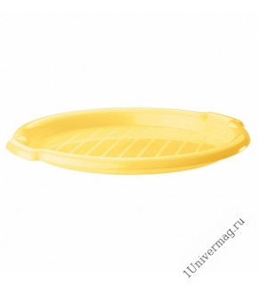 Поднос (диаметр 320 мм) (желтый)